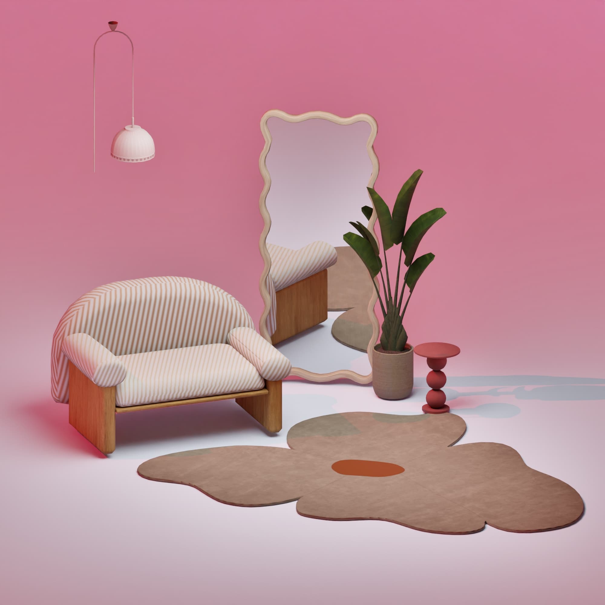 Набор для гостиной Mellow Shapes Set